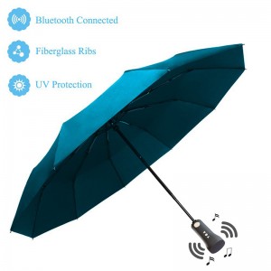 Bluetooth ô loa âm nhạc UV bảo vệ phát minh mới đặc biệt 3 ô có thể gập lại