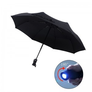 Wh sỉ Tự động Torch Torch 3 ô có thể gập lại với ánh sáng LED