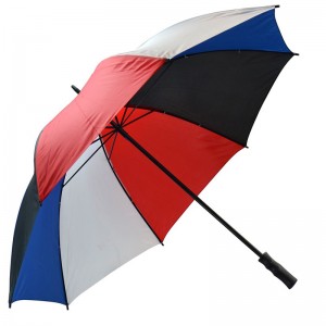 Tùy chỉnh in kích thước 30 inch hướng dẫn sử dụng ô golf mở gió
